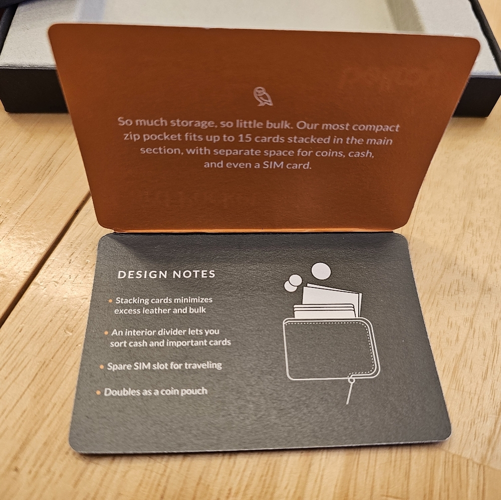 Bellroy Card Wallet - Charcoal - Picture 6 of 7